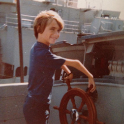 Young Duke Captaining the High Seas!